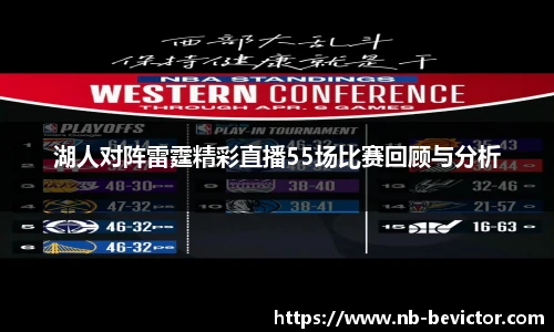 湖人对阵雷霆精彩直播55场比赛回顾与分析