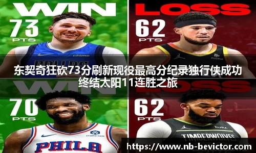 东契奇狂砍73分刷新现役最高分纪录独行侠成功终结太阳11连胜之旅